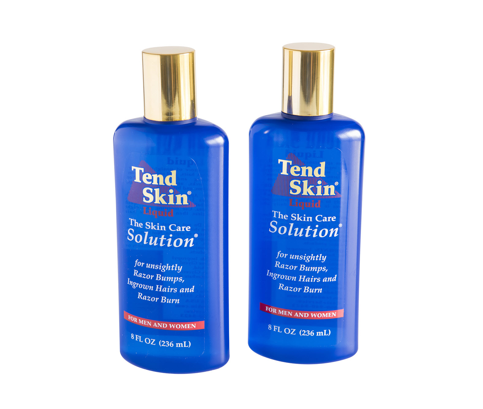 Tend Skin Solution2 x 8oz Liquid INGROWN HAIR RAZOR BUMPS BURNSExp03